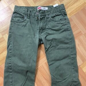 Boys’ Levi’s Olive Green Jeans